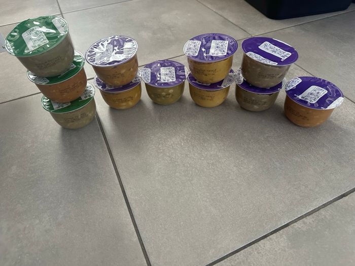 Pots repas bébé 6-15mois