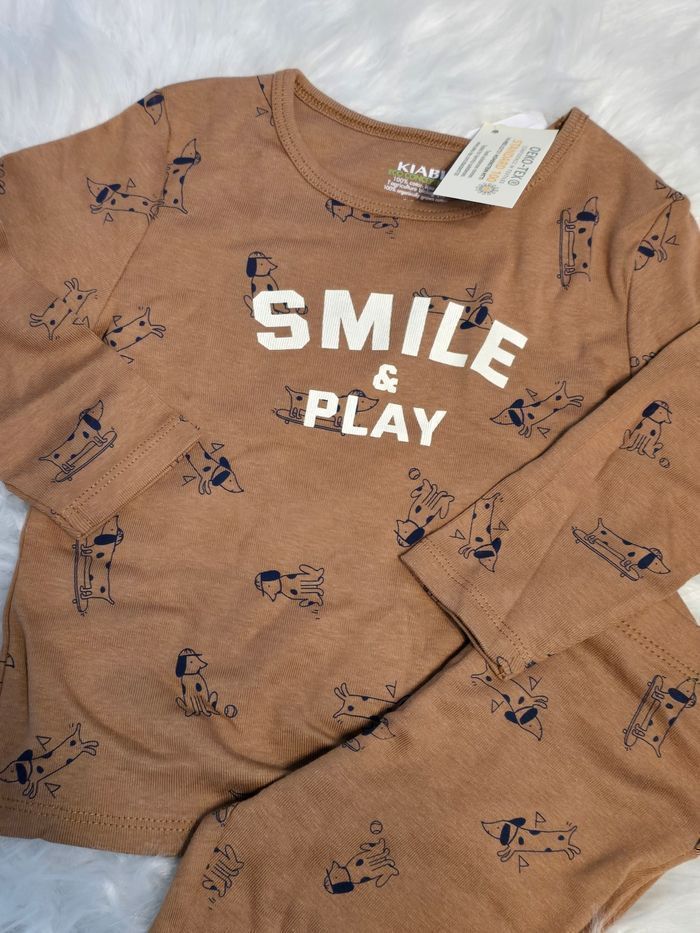 NEUFS (non portés)🏷🏷🤩😍💙SUPERBES  bodies ml et pyjama 18 mois garçon 🤩😍💙 - photo numéro 7