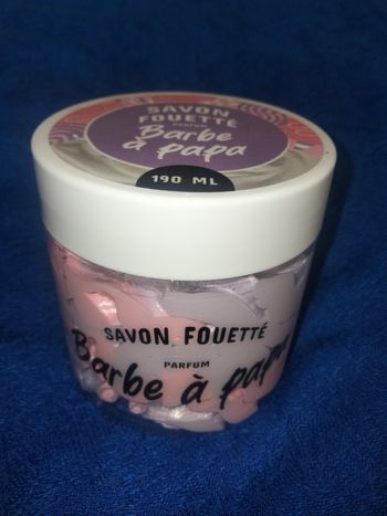 Savon fouetté Barbe à papa 
