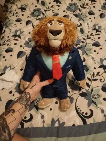 Peluche Maire de Zootopie "Lionheart"