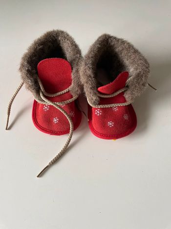 Chausson bébé noël