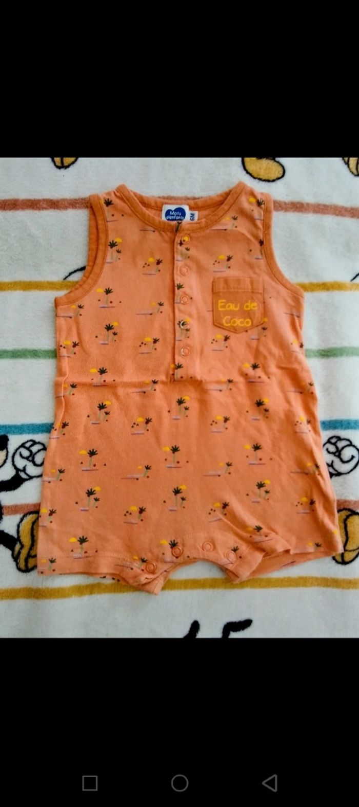 Barboteuse bebe