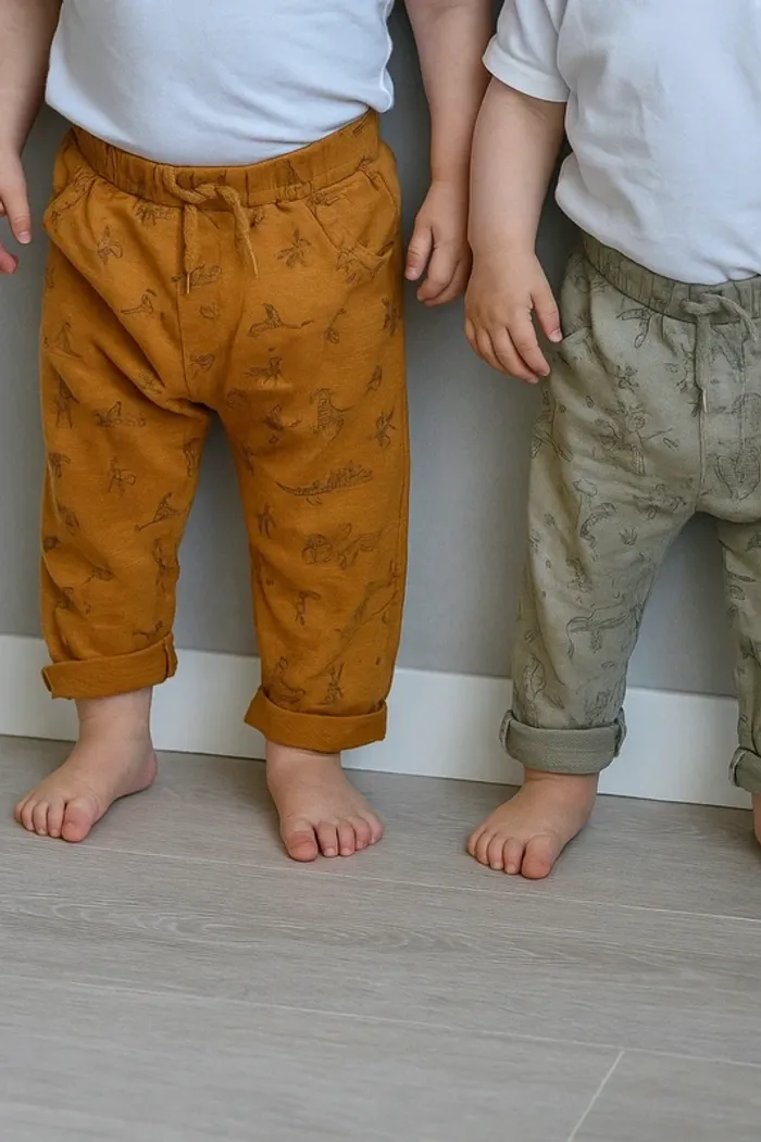 Vertbaudet lot de 2 pantalons molleton excellent état 18 mois 81 cm