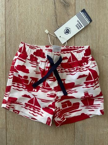 Short de plage bebe garçon 6 mois Petit Bateau