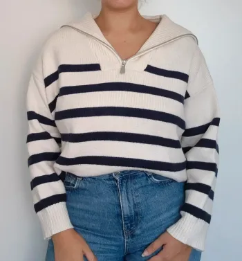 Pull rayé marinière- Pimkie
