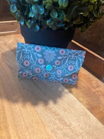 Porte carte en tissus