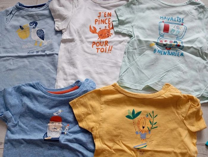 Tee shirts été 18 mois - photo numéro 2