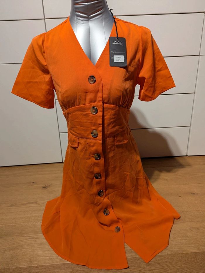Robe orange unigirl taille S