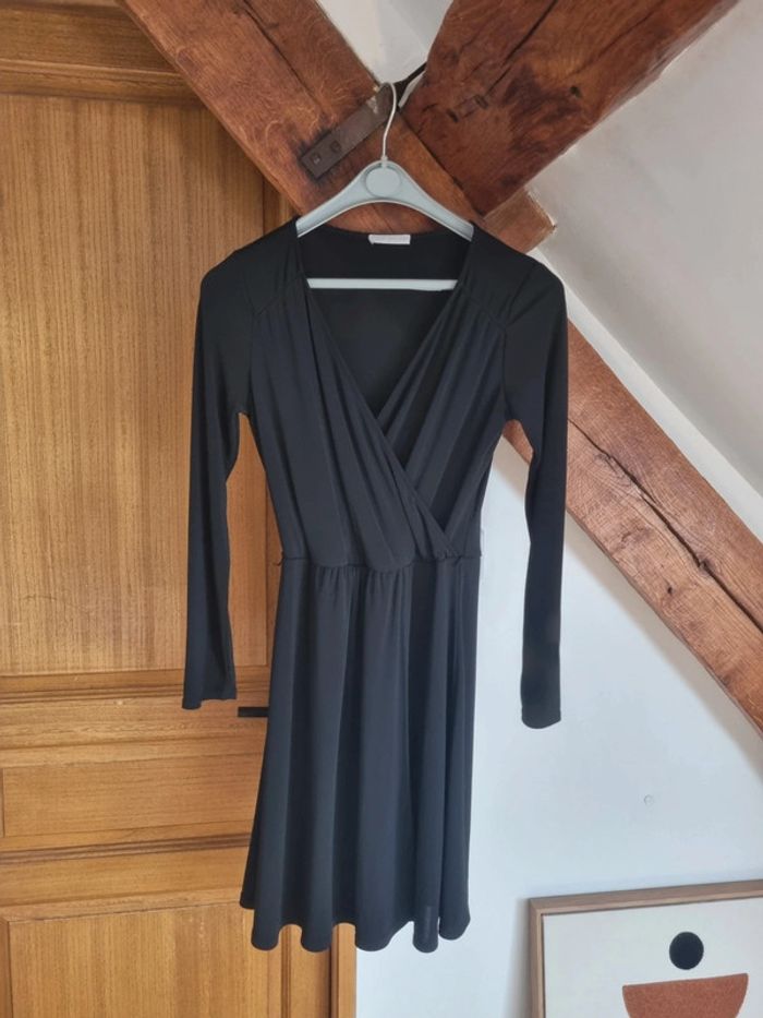 robe noire promod manche longue taille M