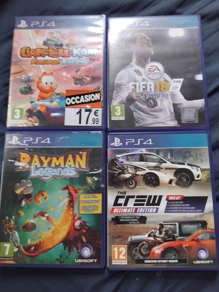 Je vends mes jeux de ps4 - photo numéro 3