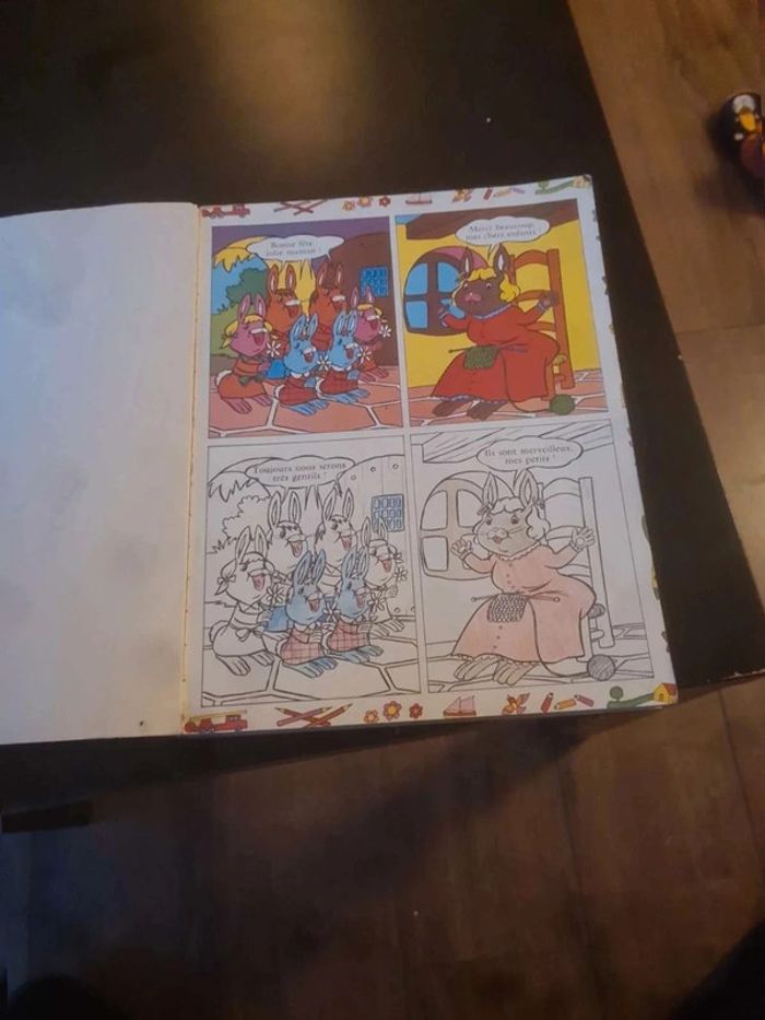 Album de coloriage nounours 1977 - photo numéro 5