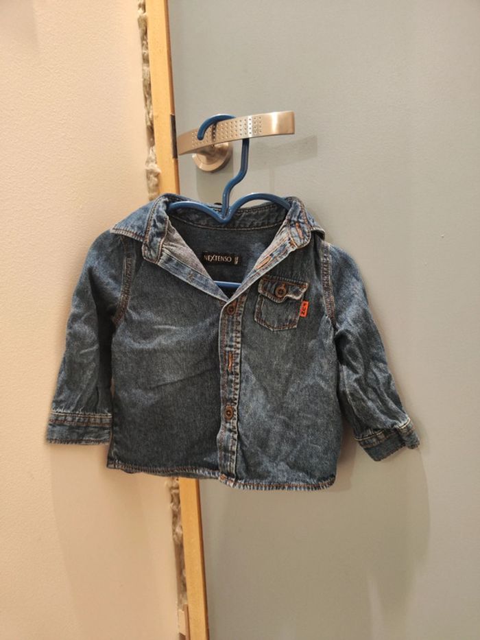 Chemise manches longues 6 mois