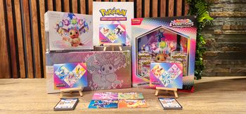 🔥Lot pokémon ETB + UPC + coffret classeur évolution prismatique FR EV8.5 🇨🇵