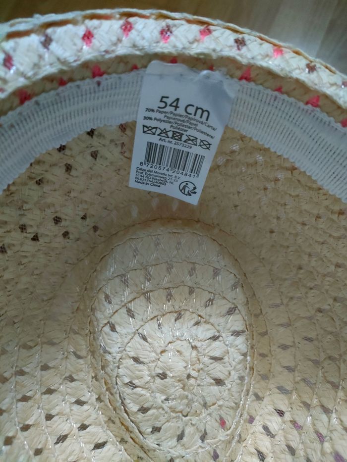 Chapeau fille 54 cm - photo numéro 3