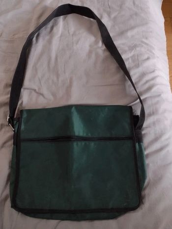 Sac bandoulière vert foncé