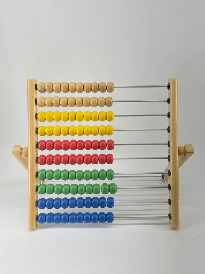 Lot montessori boulier, horloge et arbre à pétales en bois - Edu Fun - photo numéro 4