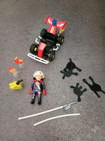 Playmobil 70554 stuntshow véhicule de pompier
