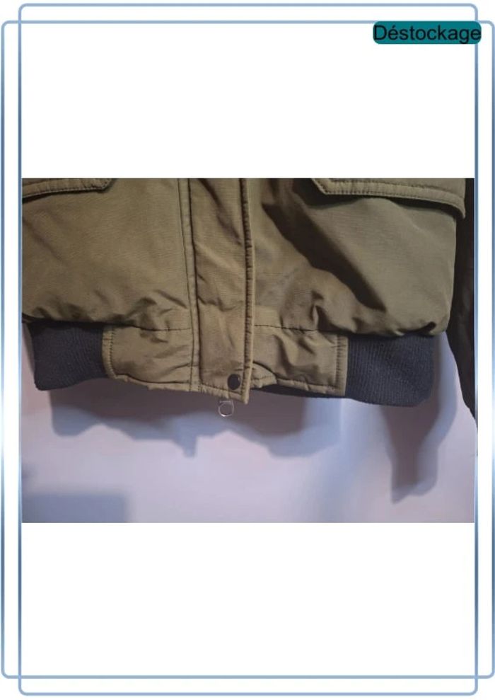 Blouson bershka femme -kaki - taille XS - photo numéro 8