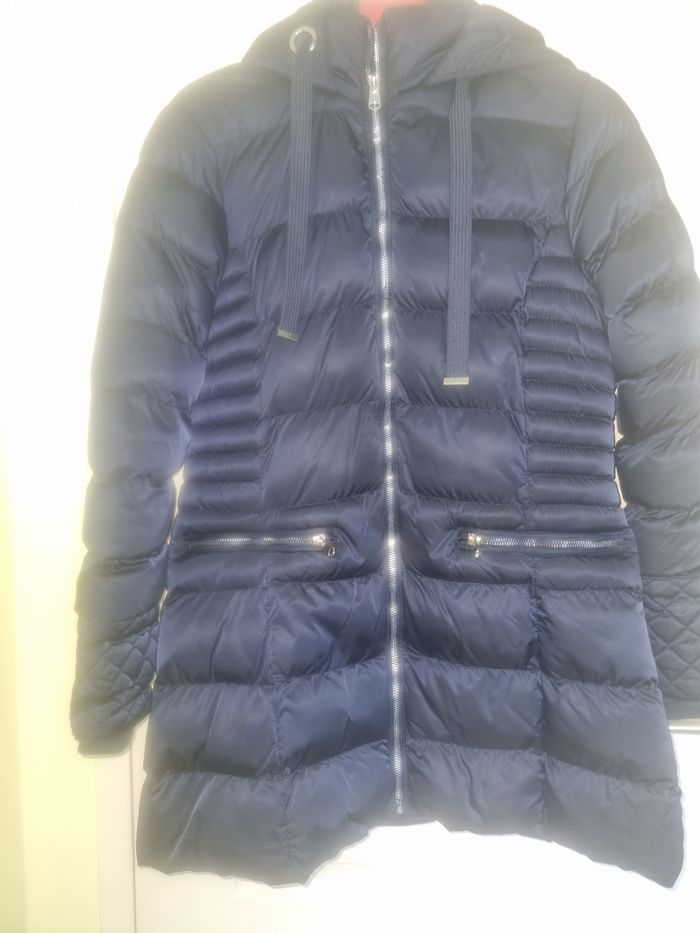 Manteau bleu marine Tokyo Landry - photo numéro 2