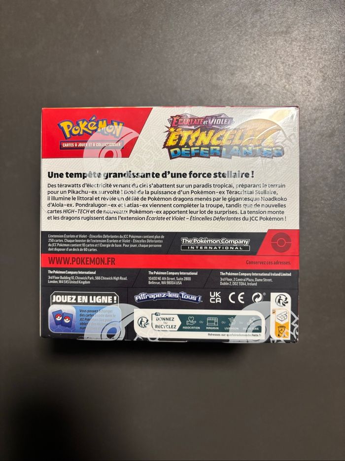 Display Pokémon Étincelles déferlantes EV08 NEUF - photo numéro 3