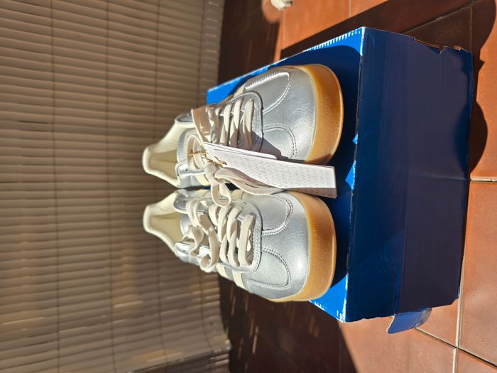 adidas gazelle argentée taille 46 - photo numéro 2