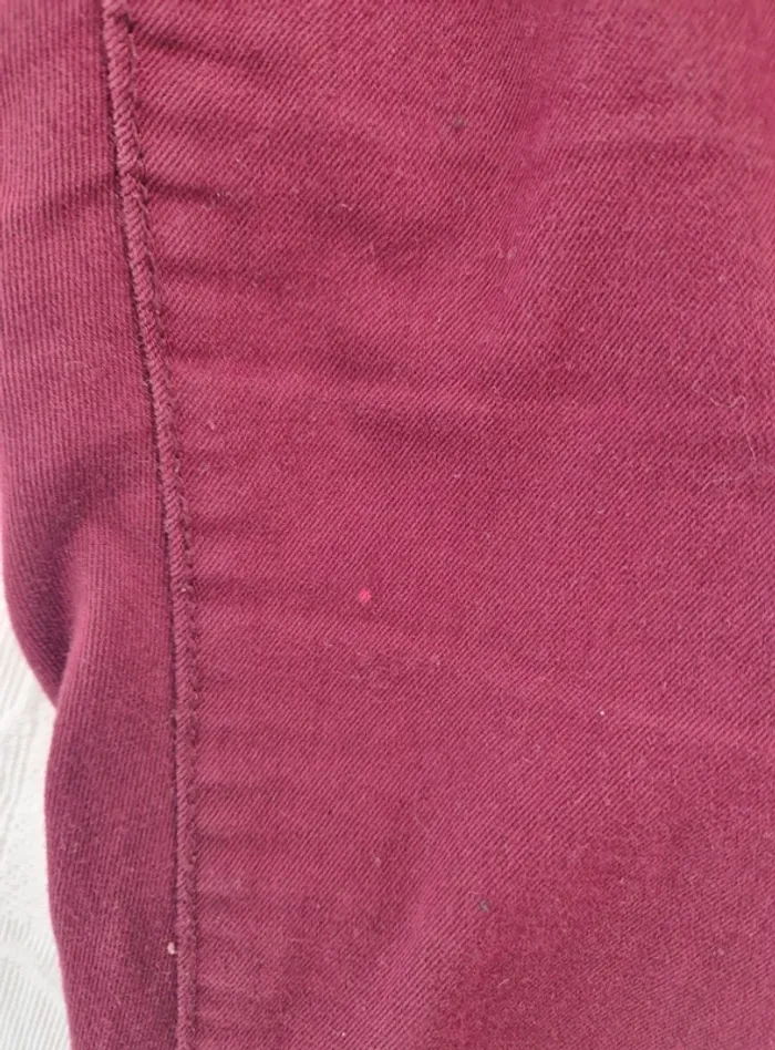 Pantalon bordeaux femme - photo numéro 11