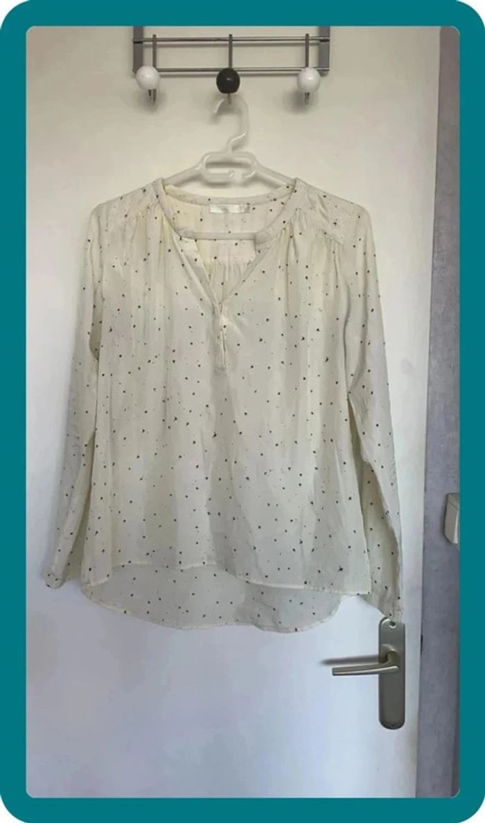 Blouse crème