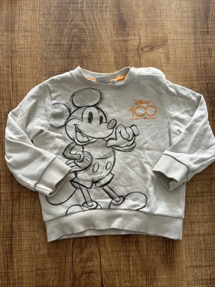 Pull Mickey 2 ans