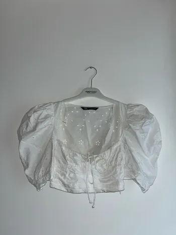 Blouse bordée