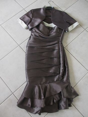 Ensemble robe et boléro femme pour cérémonie Créatif Paris – Taille 38