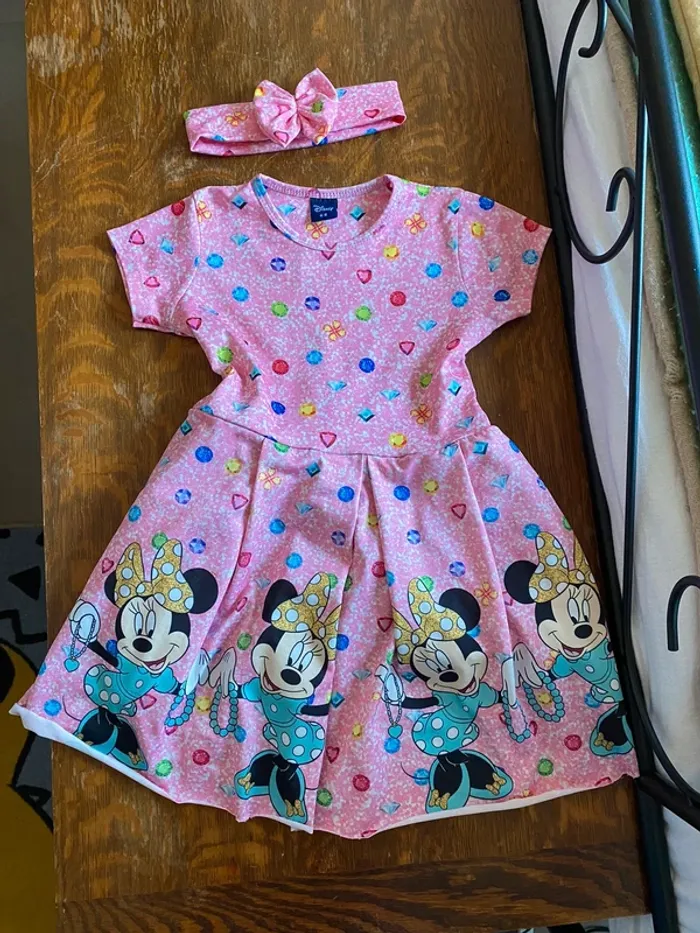 Ensemble robe minnie plus bandeau