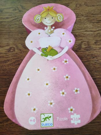 👑 Puzzle – La Princesse et la Grenouille 🐸