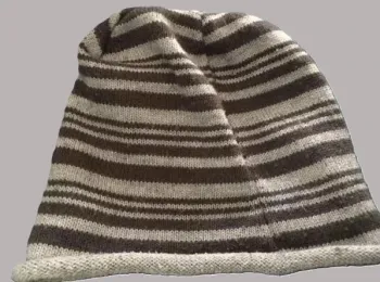 Bonnet rayé bébé garçon – 47 cm (6-12 mois)