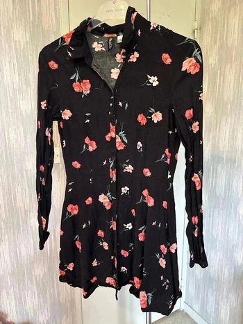 Robe fleurie taille 34 marque h&m•