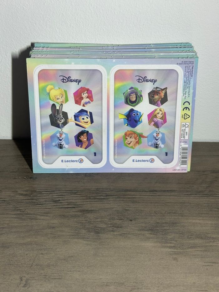 Cartes Disney Leclerc 2025