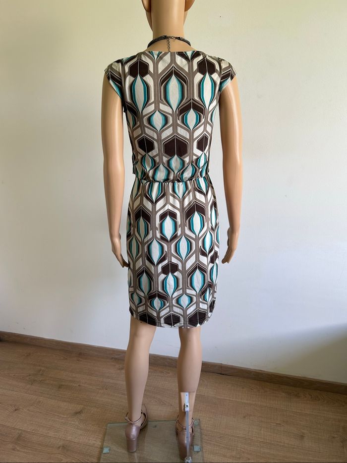 Robe imprimée à manches courtes Sora by JBC taille 36 TBE - photo numéro 6