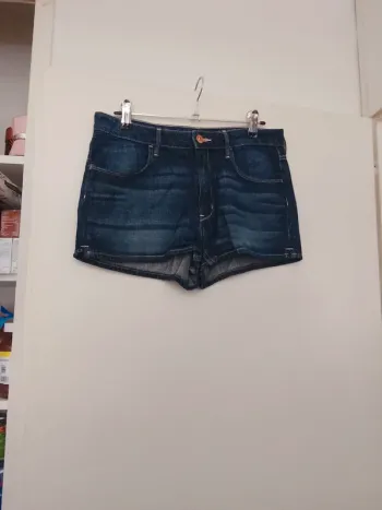 Short en jeans