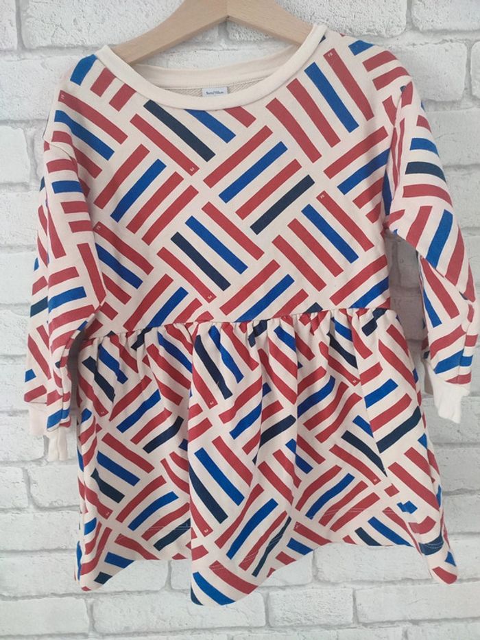 Robe Sweat Molleton Petit Bateau – 5 ans - photo numéro 2