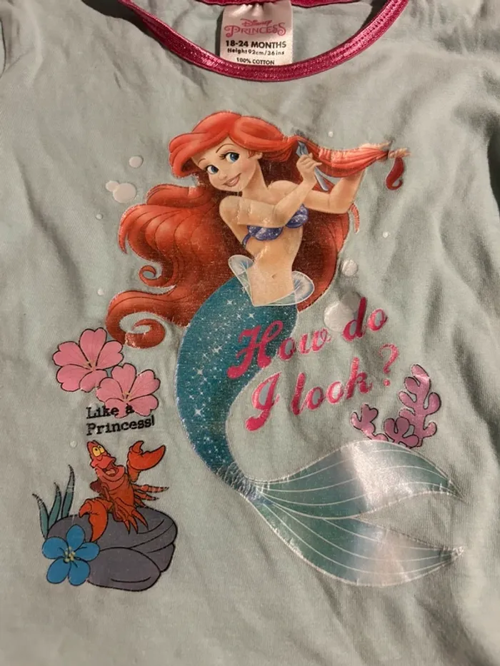 Pyjama ariel 2 pièces - photo numéro 3