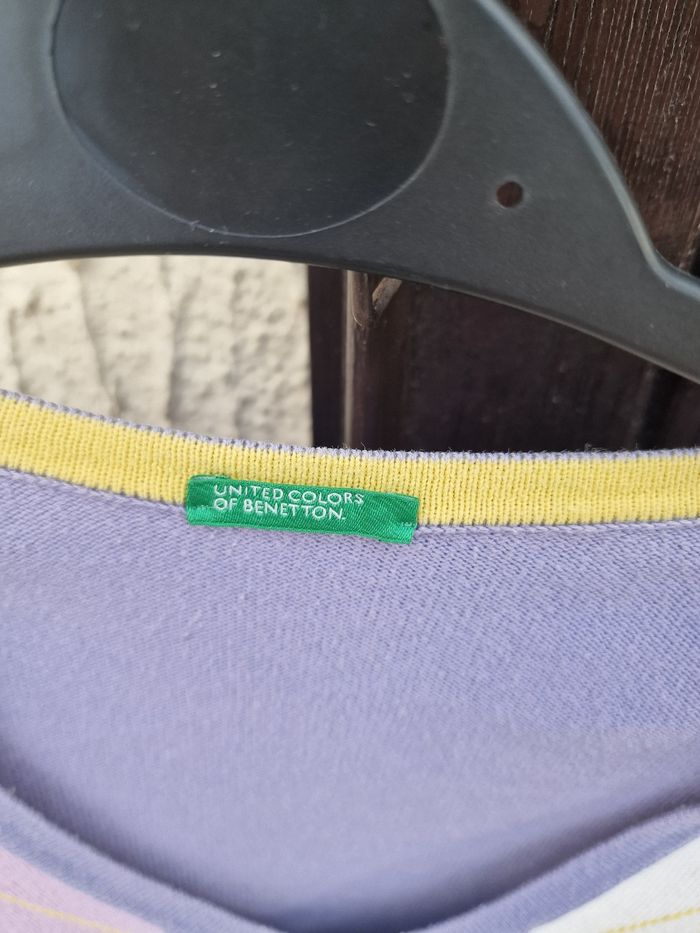 Pull beneton violet taille 36 - photo numéro 2