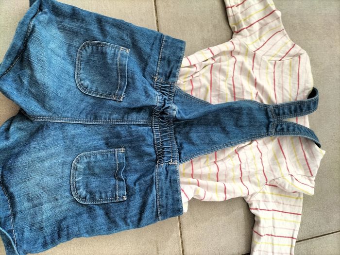 Ensemble salopette short t-shirt Okaïdi - photo numéro 6