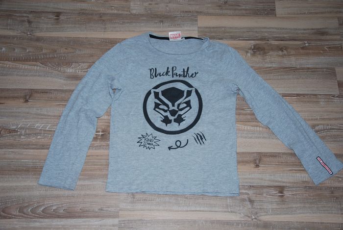 t-shirt avengers black panther 10 ans