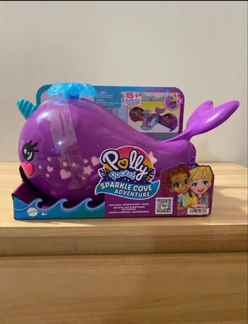 polly pocket bâteau les aventures du narval neuf