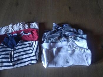 Lot de 9 Tee Shirt Garçon 12 Moi / 1 Ans
