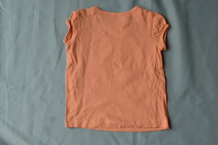T-shirt Fille Mots d'enfants Orange Citrons 24-36 mois - photo numéro 3