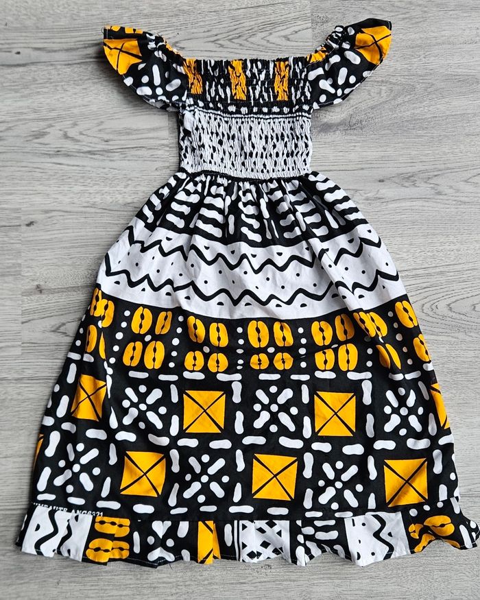 Robe motif africain