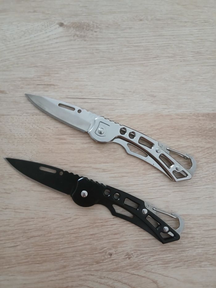 Lot 2 petits couteaux de poche