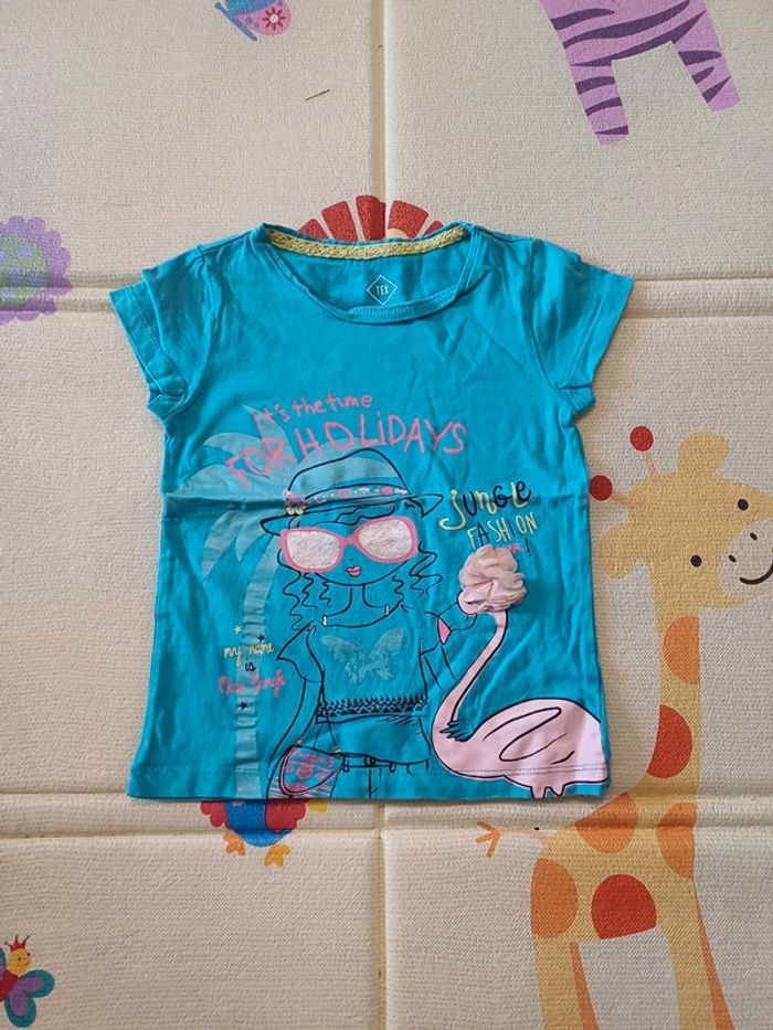 Lot t-shirts 4/5 ans - photo numéro 2