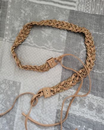 Ceinture tressée