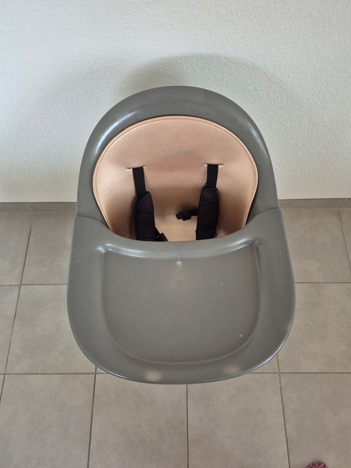 Chaise Haute Bébé Quax Ultimo 3 avec plateau – Gris - photo numéro 7